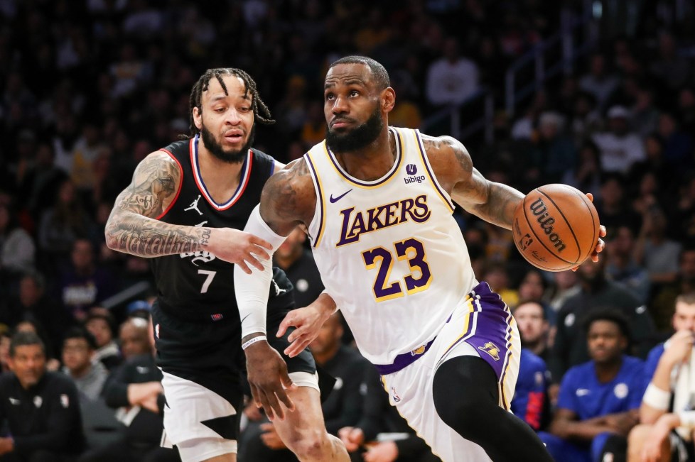 Die Los Angeles Lakers vertrauen den Los Angeles Clippers